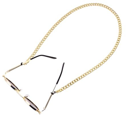 CALLARON Sonnenbrillenkette Goldener Brillenhalter Modischer Brillenhalter für Männer