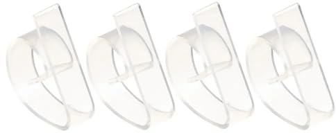 Dukklämmor, Dukklämmor for familjerestaurang, bröllop, picknick, flerfärgade, 4 st(Transparent)