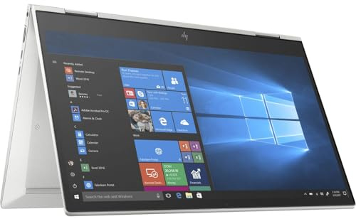 HP EliteBook X360 830 G7, computer portatile 2 in 1, notebook FHD da 13,3, Intel Core i5-10310U, 16GB RAM, 512GB SSD, tastiera QWERTY statunitense, Windows 11 Pro (ricondizionato)