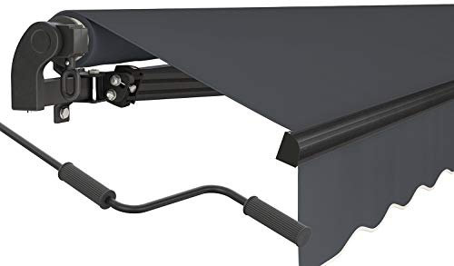 empasa manuelle Gelenkarmmarkise Markise 'Start' Sonnenmarkise Sonnenschutz Alu/Polyester komplett vormontiert, in verschiedenen Größen und Farben