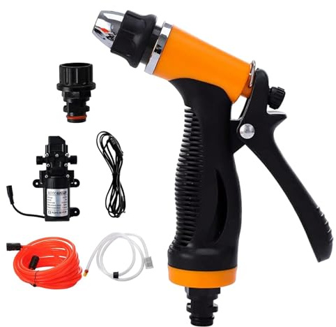 Bomba de Agua de 12 V, Bomba de Lavado de Limpieza de automóviles | Pulverizador de Bomba eléctrica 160PSI | Bomba de Agua portátil, Lavadora presión eléctrica, pulverizador con Bomba para Lavado de