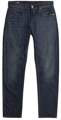 G-STAR 3301 Regular Tapered Jeans, Blå (Antic Nile 51003-b767-a943), 38W x 34L Män, Blå (Antic Nile 51003-b767-a943), 38W / 34L