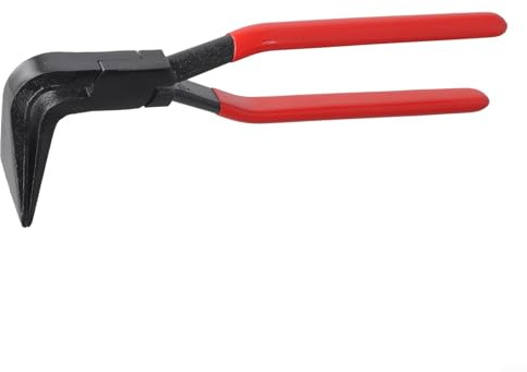 babominimer Pince pliante en tôle d'acier à haute teneur en carbone avec poignée antidérapante droite 45° 90° Outil de pliage compatible avec les tâches de réparation et d'entretien automobile (90°)