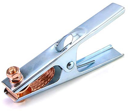 QWORK® Erdungsklemme, Masseklemme, masseklemme schweißgerät, professionelle Schweißausrüstung, für die meisten Schweißgeräte, 300 A