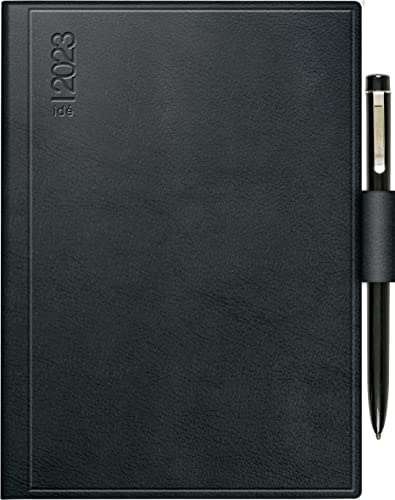 rido/idé Wochenkalender Modell perfect/Technik I 2023 Blattgröße 10 x 14 cm schwarz