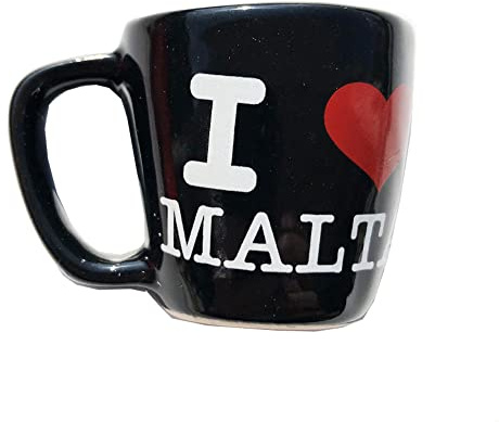 Magnete da frigorifero a forma di tazza 3D Malta Regalo souvenir, Magnete da frigorifero Malta fatto a mano in resina Collezione di decorazioni per la casa e la cucina