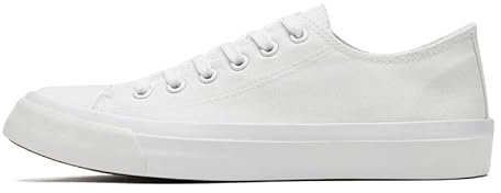 Ladies Canvas Shoes Low Top Trainers for Women Men Classic Lace Up Sneakers Canvas Plimsolls Pumps Casual Tennis Shoes