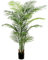 JOCHAMPS 180cm Artificial Palm Areca Tree Faux Palm Tree for Home Office Bedroom Living Room Indoor Outdoor Decoration 6FT Tall Artifcial Plant