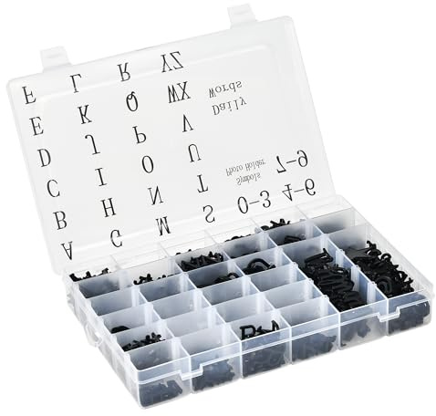 Pre-Cut Letters for Felt Letter Board, 736 Pieces Including Characters, Numbers, Symbols, Daily Words Cursive Letters with Sorting Tray for Changeable Plastic Message Boards (Black)