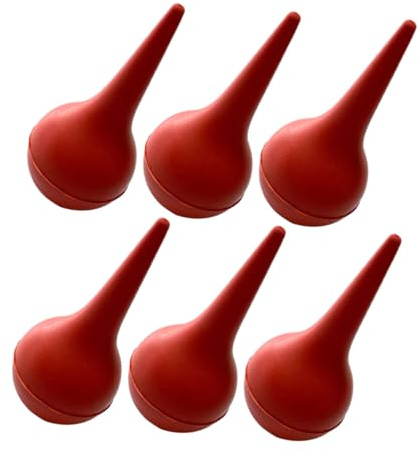 VERDANVERSE 6 Piezas De Goma Para Limpieza De Oído y Nariz Para Ñiño, Succión Efectiva De Moco, Soplador De Aire Para Polvo, Uso Infantil y Limpieza Precisa
