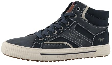 MUSTANG High Top sneakers för män, marinblå, 50 EU