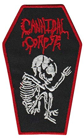 Cannibal Corpse Death Metal Band C Aufnäher Besticktes Patch zum Aufbügeln Applique