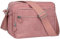 NEWIROVE Borsa Tracolla Donna Media Crossbody Bag Nylon Impermeabile Borsetta Tracolla Donna Sportiva Borsa a Spalla con Multitasche per Lavorare Shopping Viaggio,Rosa