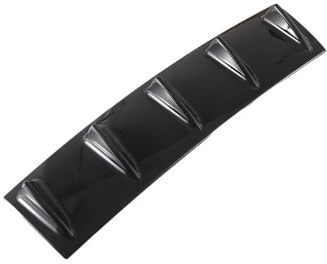 DZSQOMHGD Heckspoiler Universal Auto Hinten Stoßstange 3 5 Shark Fin Diffusor Spoiler Schutz Für Benz Für W213 Für W211 Für W212 Auto Heck Spoiler(5 Fin)