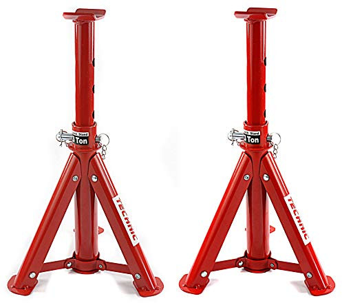 2 chandelles de Levage 3T chacune Chevalet d'arret Cric pour Voiture 300-410mm