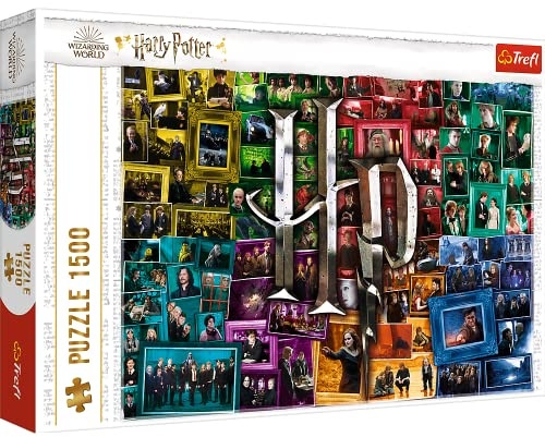 Trefl - Puzzle 1500 Teile, In der Welt der Filme Harry Potter