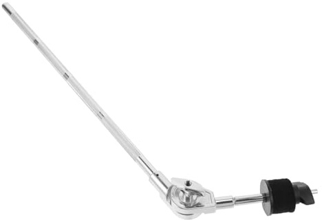 ibasenice Soporte de Brazo y Montaje Resistente para Platillos de Batería Diseño Versátil en Aleación, Accesorio Adecuado para Kits de Batería y Platillos