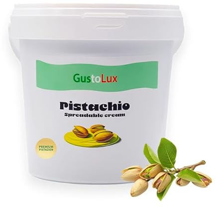 Crema de Pistacho 500g 40% de Sicilia para Dubai, Crema de Untar de Chocolate, Untable para Pan