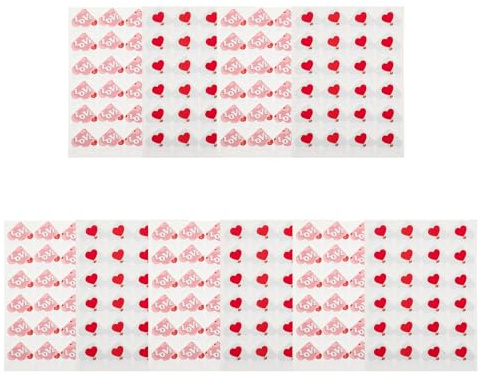 LALAFINA Selbstklebende Fotoecken 240 Stück aus Papier für Fotoalben und Scrapbooking mit Buntem Design zur Dekoration von Fotoecken und Bilderwänden