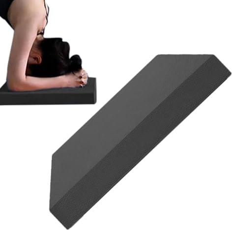 Almohadilla de equilibrio para ejercicios, cojín grueso grande para rodillas para tobillos | Alfombrilla de rodillas para rueda del vientre, cojín antideslizante para fitness, entrenamiento de