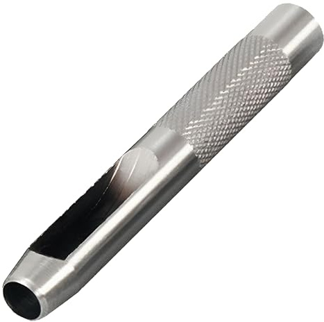 Weddecor Locheisen-Set für Lederwaren, Metallbleche, Schnittwerkzeug, stahl, 15 mm