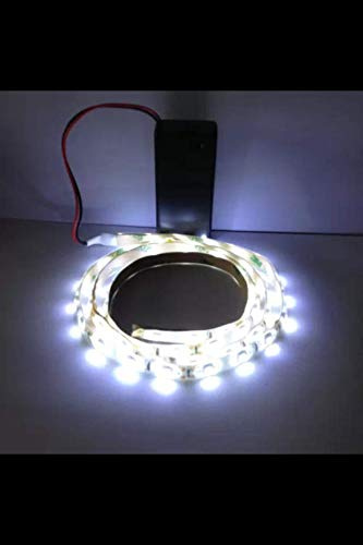 online-leds Battery Led Strip - Cool White 1000mm Camping Tent Awning Lights