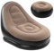 Ladieshow Aufblasbares Sofa, Outdoor Tragbare Fitness Flocking Aufblasbares bequemes Sofa Einfaches Aufblasen