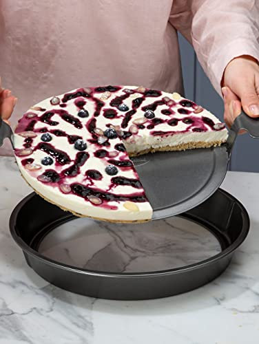 My Home Backform mit Hebeboden, Tarteform, Quicheform, Backform rund, Obstkuchenform, Wähenblech, Kuchenform rund