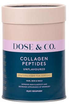 Dose & Co Pure Collagen Peptides, Unflavoured - 283g Powder Supplement