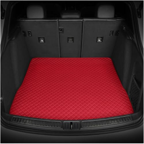 Kofferraumschutzmatte Für Golf Alle Modelle Für Golf 6 7 5 Für GTI Für Golf R Variant Cabrio Tour Plus Wagon Stamm Matten Auto Kofferraummatten (Farbe : Wine red2)