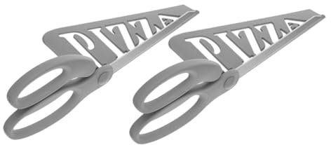 Mikinona 2pezzi Per Pizza Acciaio Inossidabile Utensili Pratici e Rimovibili Per Facile Divisione Delle Pizze Colori Casual