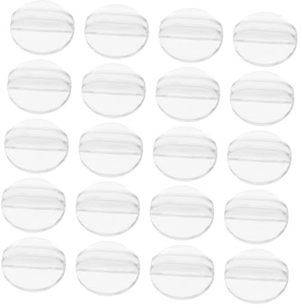Tofficu 100stücke Transparente Kartenständer Für Spielkarten Pack Runde Basis Für Stabilität Einfach Zu Verwenden Für Spieleabende Und Veranstaltungen