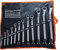Terryshop74 Kit chiavi Offset doppio anello double offset ring spanner kit 12 pezzi da 6 a 32 mm