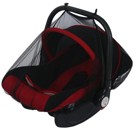 Asiento de coche para bebé a prueba de insectos, red de malla antiinsectos para cunas, equipo de viaje infantil