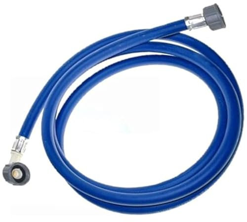 IBBAH Universal 1.5m Washing Machine Hose Extra Long for Washing Machine & Dishwasher,Washing Machine Pipe, Compatible with LG, Bosch, Beko, Hoover, Samsung, and More,Durable Washer Pipe