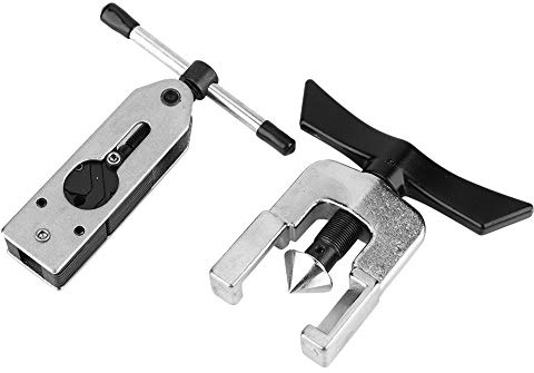 Segrehy Herramienta de Flaring Grabber Professional Electroforesis Herramienta de avellanado para tubos de acero inoxidable de aluminio de cobre fabricados en acero duradero y de larga duración
