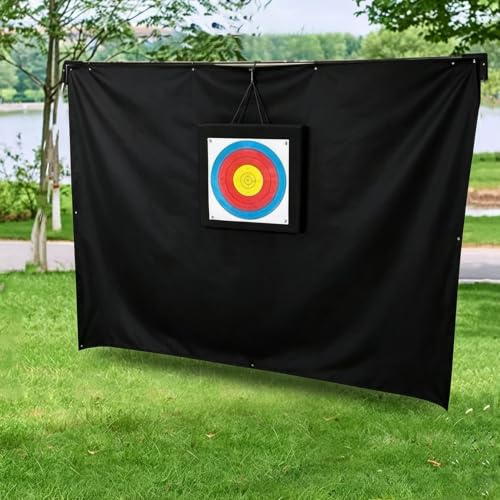 Bågskytte Backstop Nät Svart Säkerhetsnät för Bågskytte för Bågträning 150x150 150x220 150x300 cm