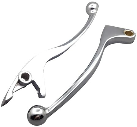Hikneccty 1 Paar Motorrad Bremse Kupplungshebel Aluminium Scooter Lenker Teil für Honda Shadow 400/750 Magna 250/750 Steed 400/600