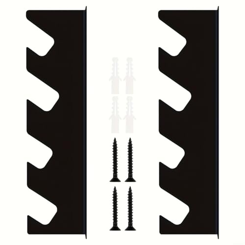 Organizer per attrezzi da garage in metallo per attrezzi da giardino, mantiene gli strumenti ordinatamente conservati e facilmente accessibili nel design compatto salvaspazio