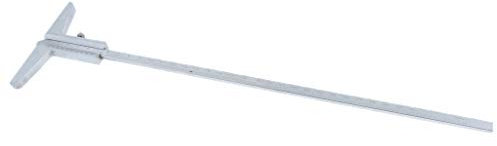 Metrisches Nonius Tiefenmaß 0,02 Cm Auflösung Messskala aus Metall 10cm breit - 0-300mm
