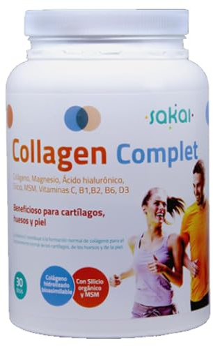 SAKAI COLLAGEN COMPLET 330gr. – se prend chaque jour conformément aux indications, préparation en comprimés pour une prise régulière, poids 330 g et facilite la prise en charge de votre bien-être au q
