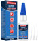 30 g Superglue Instant, Super Glue All Purpose, Strong Glue with Anticlog Cap, for Plastic, Glass, Ceramic, Metal, Wood, DIY, Precise Repair, Clear