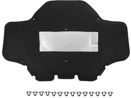 Tapis d'isolation Thermique XEBRAD for BMW, for X3 X4 G01 G02 2018-2020, Coussin d'isolation phonique du Moteur de Capot, Couverture en Coton insonorisée, Tapis d'isolation Thermique(Type B)