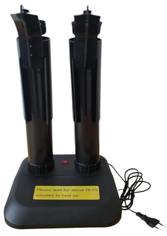 MagiDeal Seche Chaussure Electrique, Sèche-Bottes, Chauffe-Pieds électrique, Seche Chaussure De Ski, éliminateur D'odeurs Et D'humidité Réglable, Chauffe Chaussure, Convient Aux Bottes, Chaussettes