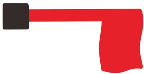 Bandera de Buzón Bandera de Alerta Acrílica con Letras, Soporte Montaje