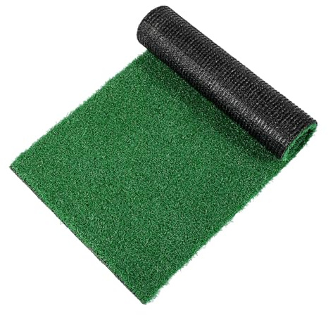 YARNOW Piattaforma per Tartarughe in Erba Sintetica Terrazza per Rettili Realistica Decorazione per Acquario Materiale Resistente e Sicuro Facile da Installare e Mantenere