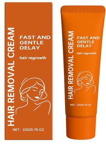 Crema Depilazione | 22g Di Prodotto Depilatorio | Crema Per La rimozione Dei Capelli Del Viso | per Donne e Uomini Lenisce la Pelle Splendente per Pelle Secca Idratante