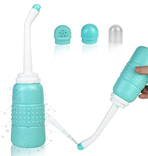 TopQuaFocus 12oz Perineal Bottle for Postpartum Care Portable Travel Peri Sprayer Bidet Postpartum Recovery Essentials After Birth Cleaning for Women Baby Personal Hygiene Care Hemorrhoid Treatment