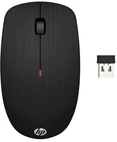 HP X200 Mouse Wireless Nero (USB, 1600 DPI, Ambidestro)