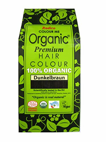 Radico Pflanzenhaarfarbe Dunkelbraun 3 x 100g